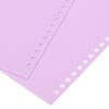 20 Sheets Loose Leaf Binding Cover   20 Holes Flexible PP Plastic Loose Leaf Presentation Binding Case