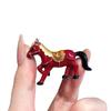 [Cavalo Galopando] Broche Exquisito, de Alta Qualidade, Lazer de Luxo, Temperamento Espiritual e Sofisticado