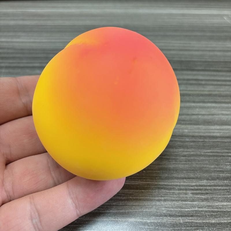 Squishy Juicy Peach Fidget Toys Soft Simulation Peach Fast Rebound Squeeze Stress Ball Toy Adult Asmr Sensory Anti Stress Toys