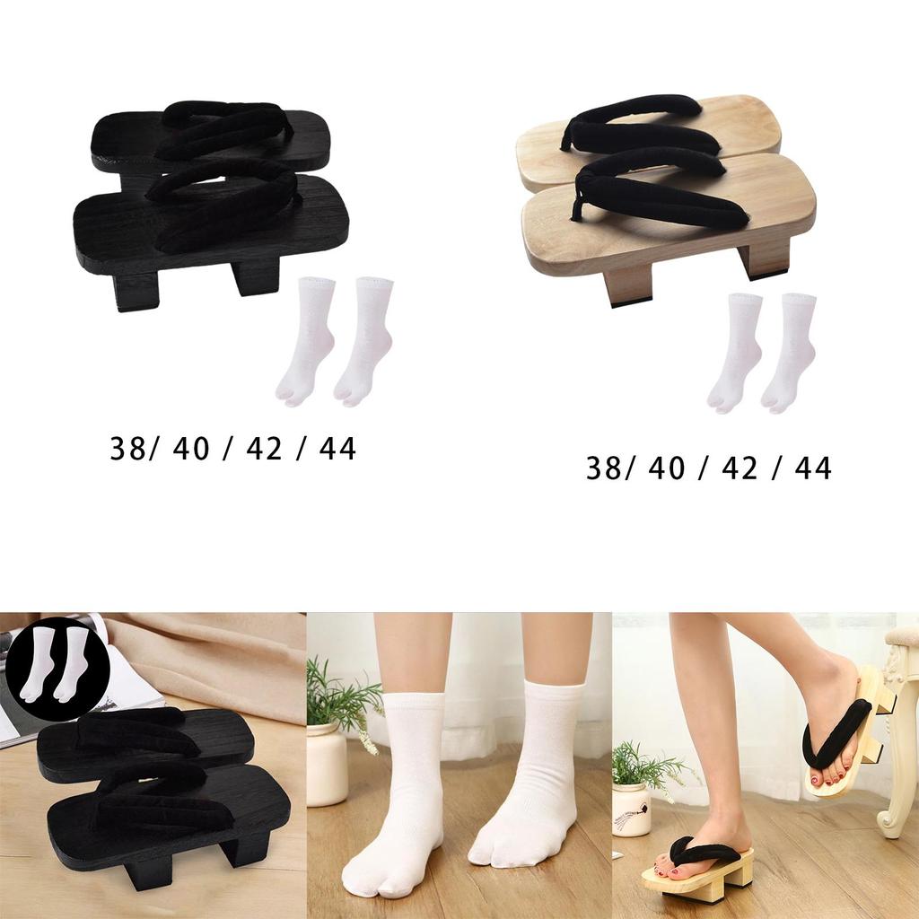 Authentic Japanese Wooden Sandals: Stylish Footwear for