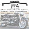Universal Motorcycle Fog Light Bracket Motorbike Headlight Turn Signal Lamp Auxiliary Bar Holder For Harley Honda Suzuki Yamaha