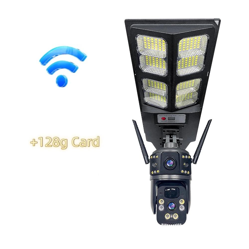 LED Lighting & WiFi 4G Surveillance Cameras, Solar-powered Security IP Cameras, Intelligent Radar-sensing Streetlights