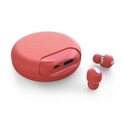 Yell Acoustic Bluetooth Draadloze Oordopjes Air Twins met Ultra Links en Rechts Volledig Memory Foam Oordopjes Rood Geautoriseerde Distributeur AT9995