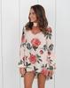 Premium Quality Chemisier T-shirt For Women With Elegant Floral Print Design