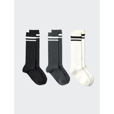 Uniqlo Japan High Socks 3 Pair Set