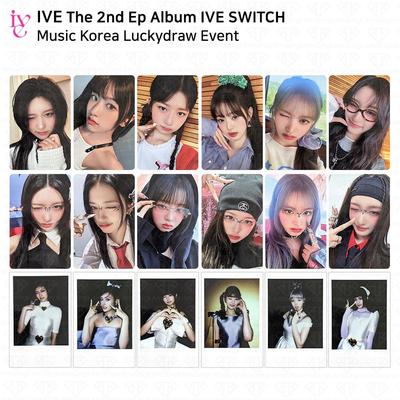 The 2nd EP Album IVE SWITCH MusicKorea Lucky Draw Photocard Polaroid KPOP