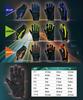 Kaedear Motorcycle Cold Gloves, Winter, Protection, KDR-RC-GL3W (Green, L)