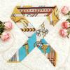 90*5Cm Korean  Fashion Luxurious Ladies Leisure Decoration Twill Long Strip Streamer Silk Scarf Tie Bind Bag Ribbon