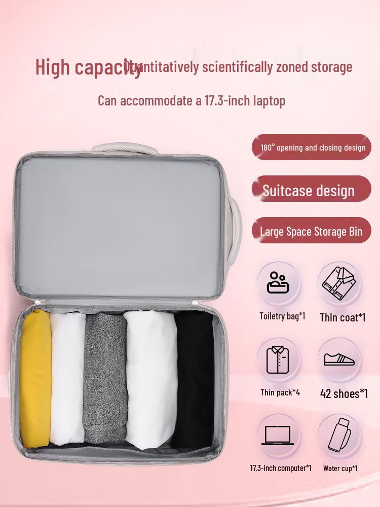 Lightweight Multi-functional Travel Backpack for Short Trips - Large Capacity for Men & Women