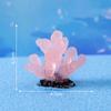 Leuchtende Korallen-Mikrolandschaft, künstliche Korallen, Kunstharz-Ornamente für Aquarien, Aquarium-Zubehör, Dekorationen, Heimdekoration
