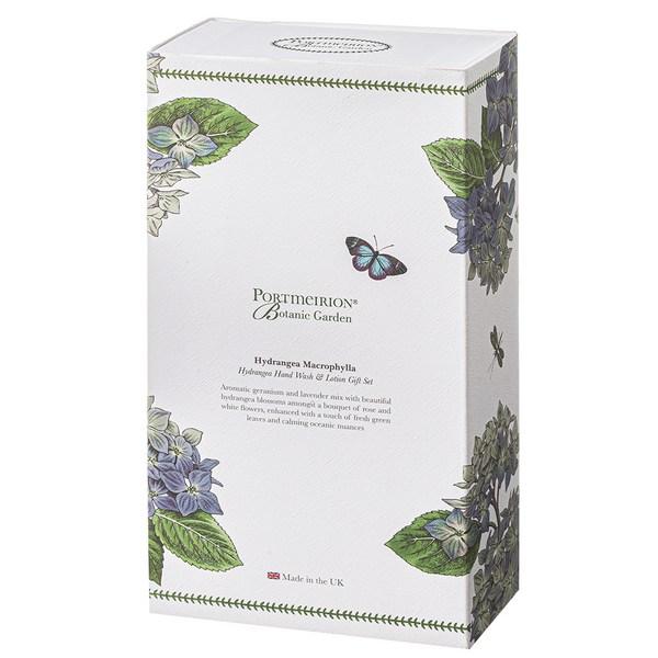 Portmeirion Botanical Garden Hand Wash and Lotion Gift Set Hydranger, 1 Set