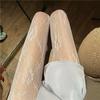 Freeauce Womens Hollow Out Mesh Fishnets Black Stockings Pantyhose Garter Belt Plus Size Sexy Leggings Thigh High White Tights
