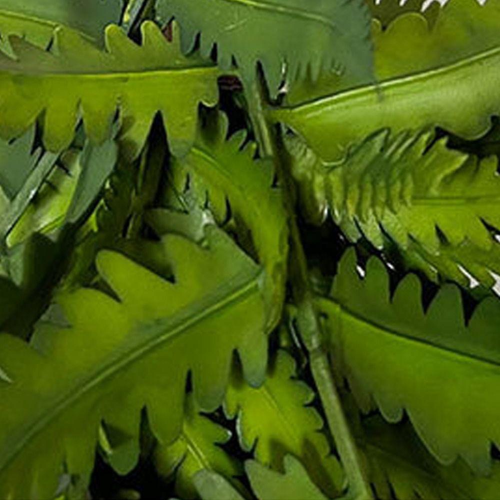 Tropical Plants Artificial Persian Leaf Artificial Boston Fern Plants Balcony Decoration