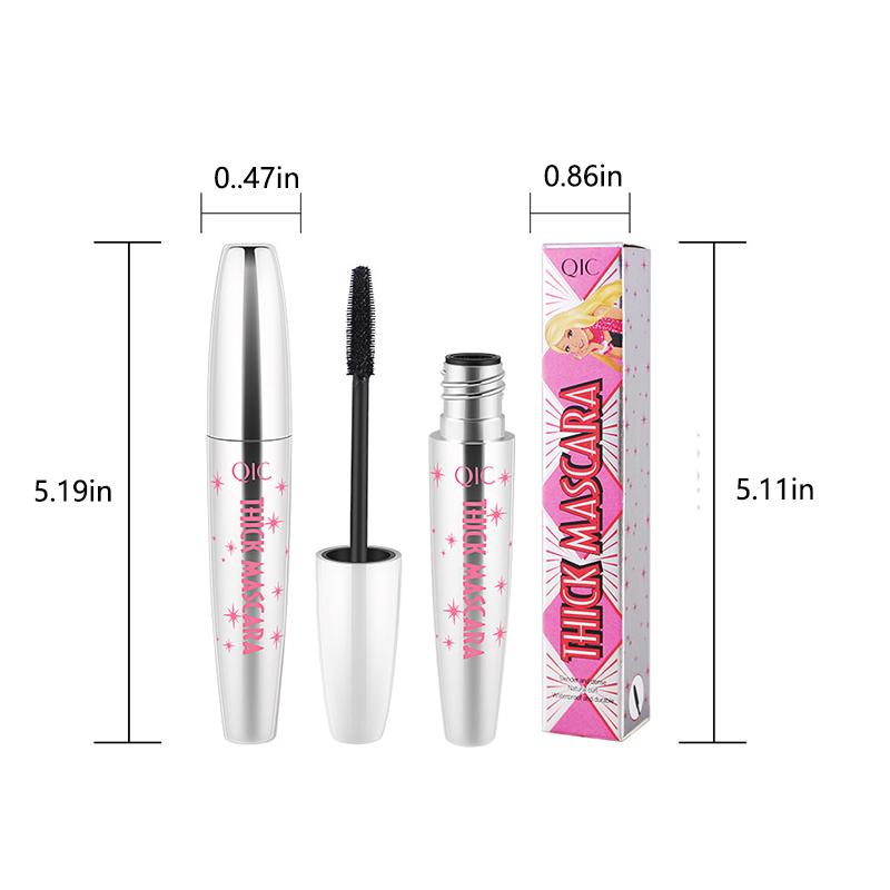 Dense Slender and Curly Not Easy To Halo and Dye Not Take Off Makeup Waterproof and Anti-perspiration Mascara