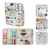 168/170pcs/set Scissors Sewing Kit Portable Needles Thread  Box Sewing Box Set  Household
