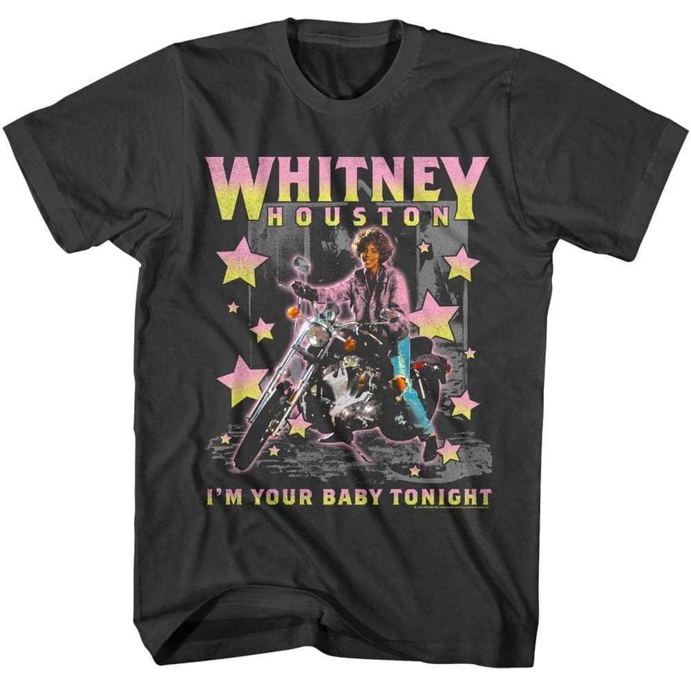 Whitney Houston Your Baby Tonight Men s T Shirt L