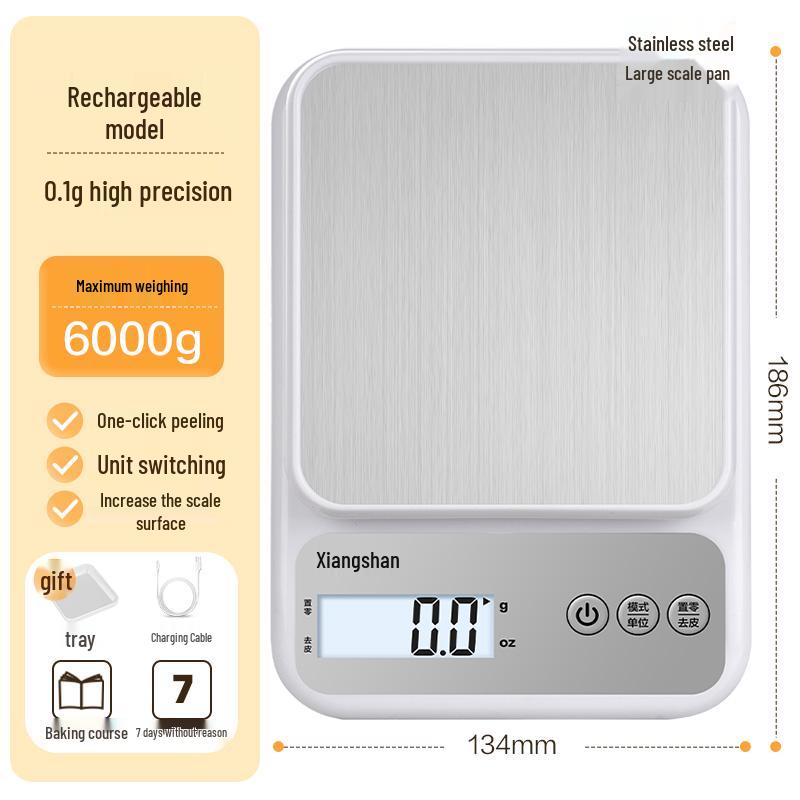 High Precision Kitchen Gram Scale for Baking