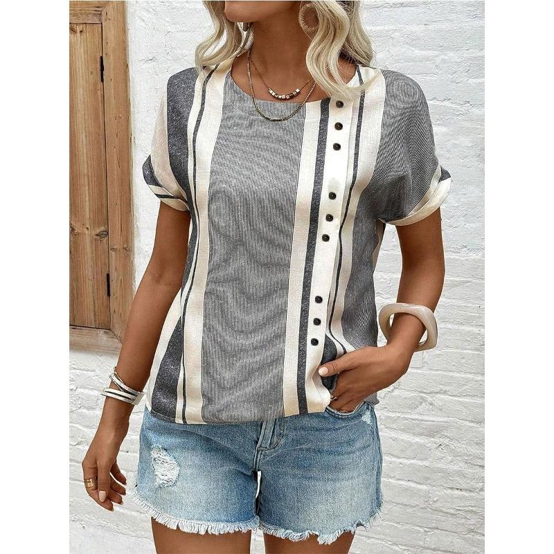 

Женская футболка, 3D-печать, круглый вырез, короткий рукав, повседневная, легкий топ, свежий, хип-хоп, большой размер, модный M