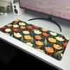 Computer-Mauspad Anime-Mausmatte xmm Große Gummi-Mausmatte Grüne Pflanze Blume Mauspad Büro-Schreibtischmatte Tastaturmatte XXL