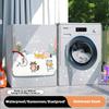 UV Resistant Washing Machine Cover Waterproof Thickened Washer Cover Dustproof Anti-oxidation for Front Opening Washer