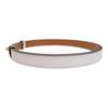 HERMES H069853CD01 cinturón blanco Epsom Mujer