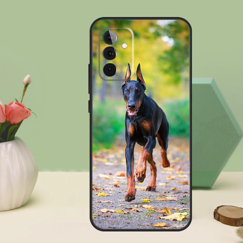 Doberman Dog For Samsung Galaxy A26 A54 A34 A14 A52 A32 A12 A13 A33 A53 A15 A16 A36 A56 A06 A35 A55 Case