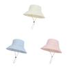 Women Foldable Sun Hat With Uv Protection And Airy Fabric For Beach Or Garden Use