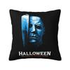 Halloween Michael Myers Cushion Cover Soft Horror Movie Character Pillow Case Sofa Car Square Pillowcase Living Room Decoration