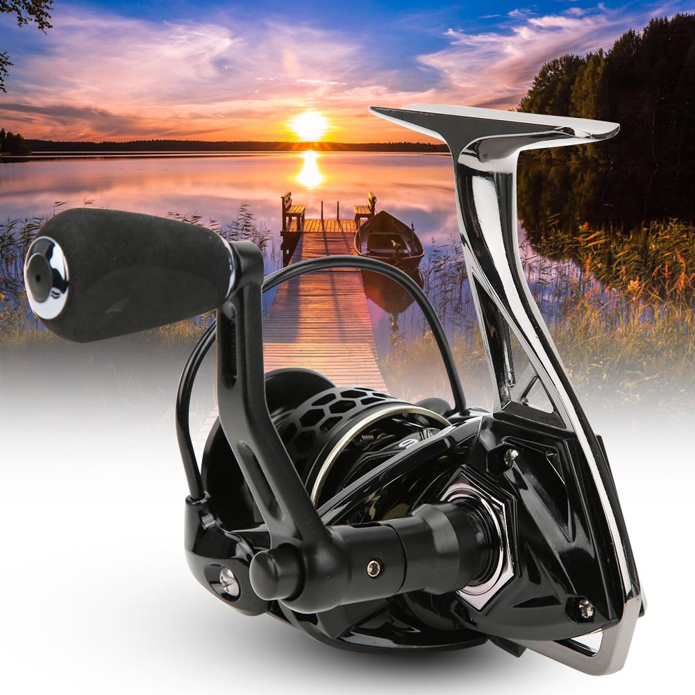 Metal Right   Left Interchangeable Spinning Fishing Reel Saltwater Fish Bait Casting Wheel