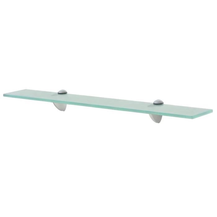 VidaXL Étagères murales 2 pcs Verre 60x20 cm 8 mm