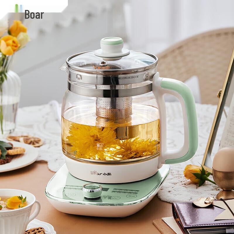 Little Bear Multi-functional Glass Health Pot 1.5L CN plug (adapter included)
