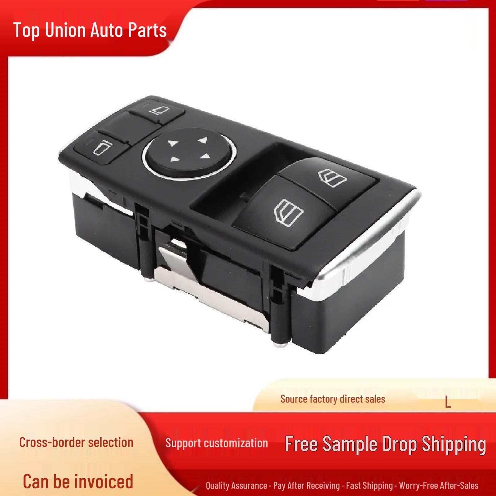 Mercedes W172 Car Window Lifter Switch - Low Trim Electric Glass Control Electric