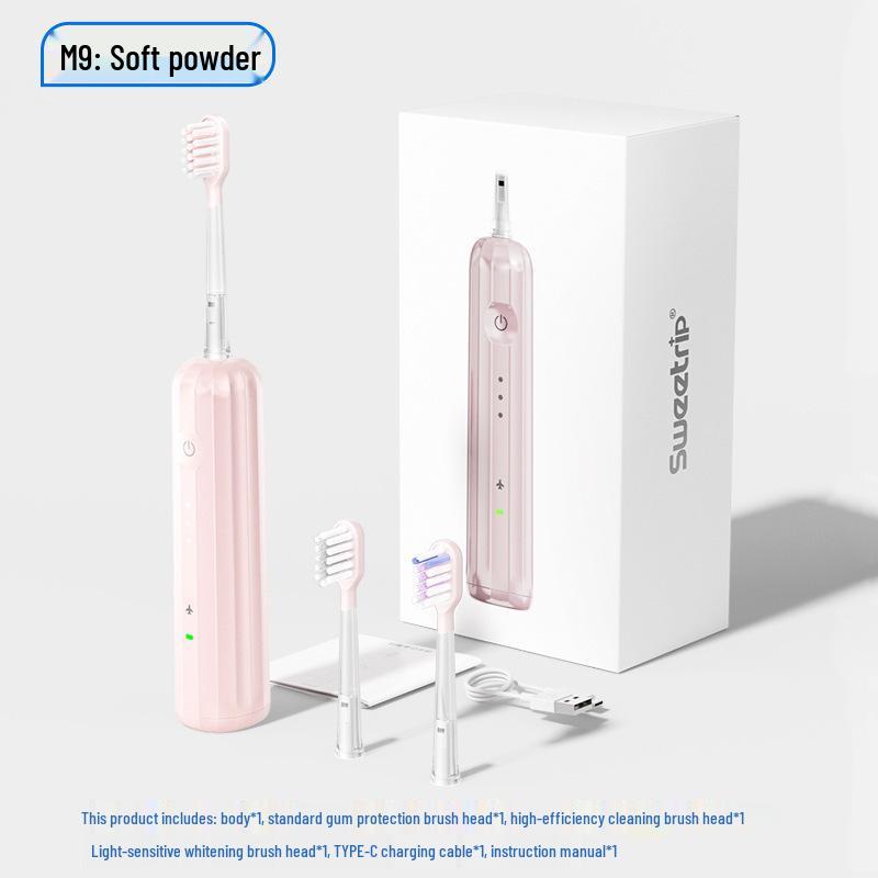 Advanced Sonic Electric Toothbrush with USB Charging for Adults