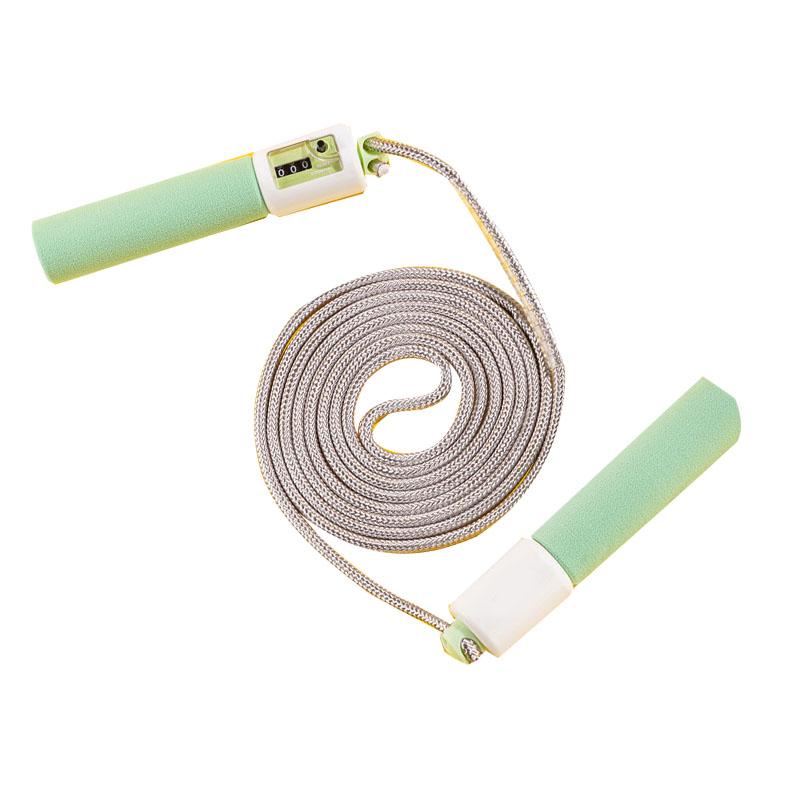 Counting Rope Jump Skipping Fitness Adjustable for Children Adult Kindergarten Primary School
