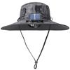Cooling Solar Charged Fan Hat USB Rechargeable Sunblocking Hat Perfect Accessory for Outdoor Adventures Enthusiasts Gear
