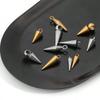 10PCS Stainless Steel Cone Charms Pendants Retro Spike Beads Charms Pendants for Women Man Hoop Earring Jewelry Making Supplies