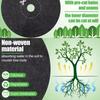 5pcs Non-Woven Tree Mulch Ring Weeding Barrier Round Ground Cover Protector Mat Plant Cover Anti Grass Gardening