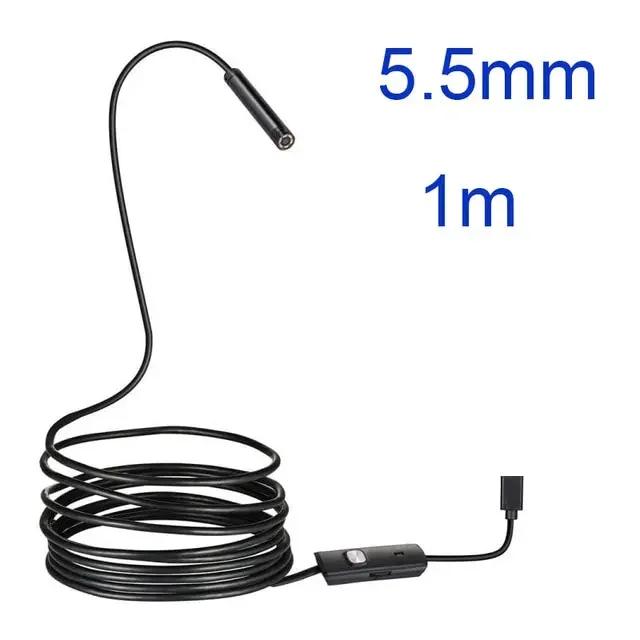 3-in-1 Mini Endoscopic Camera USB C-Type Waterproof Inspection Scope for Medical Industrial Use