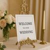 Zinc Alloy Photo Frame Holder Reusable Item Storage Rack Antique Decoration Ornament  Wedding Use