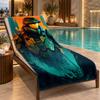 Beach Towel with Halo Master Chief Design, Quick Dry Lightweight Towel for Swimming Pool Travel