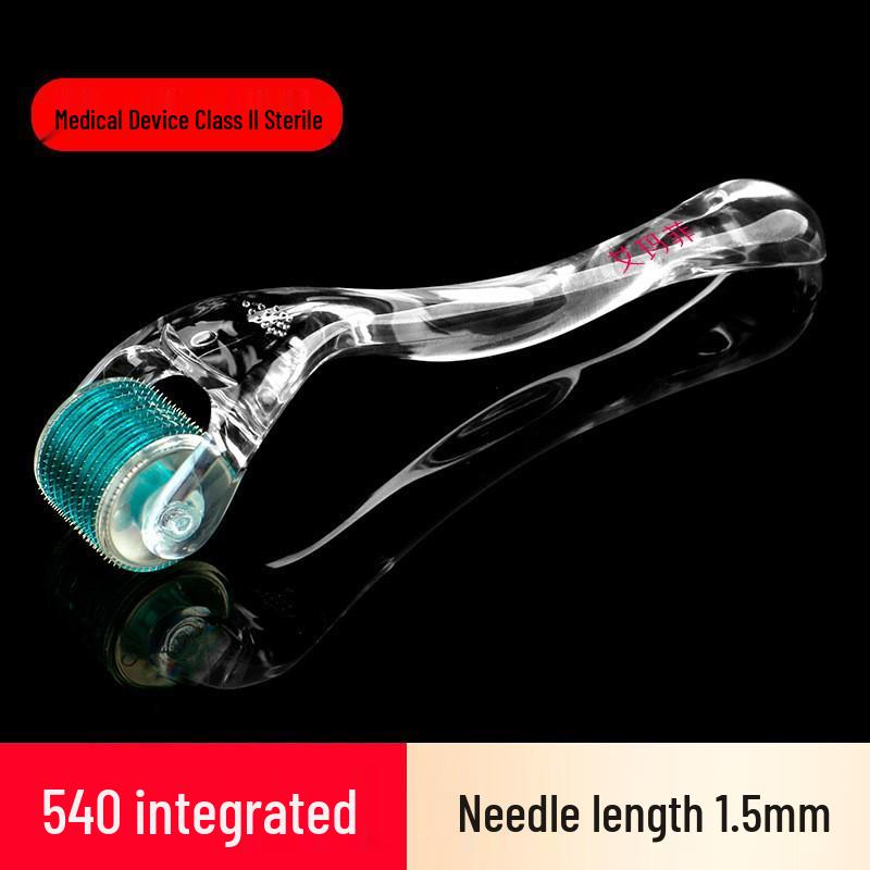 Салонный микронидл-ролик для лечения шрамов от акне, стимуляции роста волос и ухода за кожей во время беременности