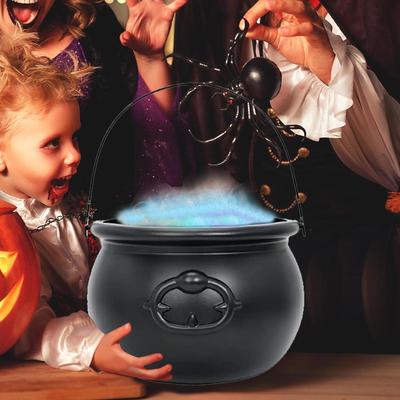 Halloween Süßigkeiten Schüssel Hexenkessel Set Aufbewahrungseimer Heimdekorationen für Party Schrank Schreibtisch Mittelstücke