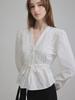 Teuwi Pintuck Line Blouse