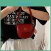 Cute Girl Pu Mini Saddle Bag With Print And Lightweight Design For Daily Use