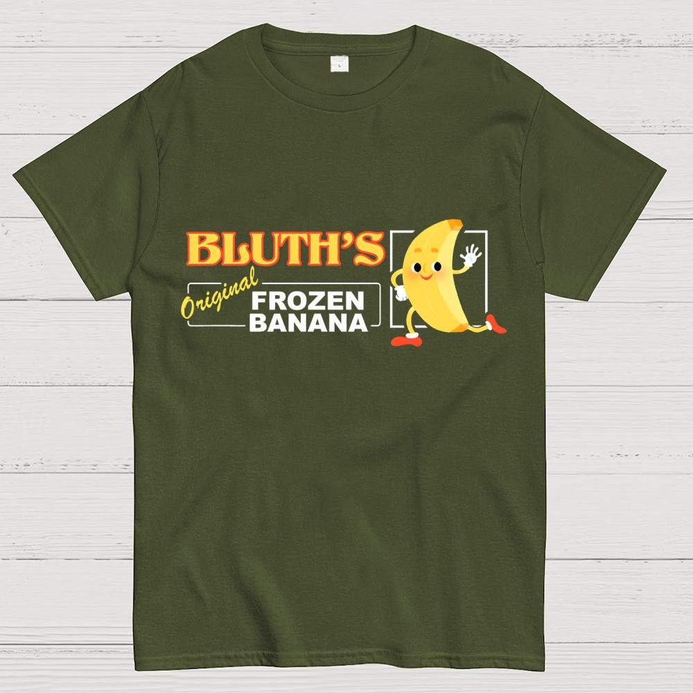 Bluths Gefrorene Banane Lustig 100% Baumwolle Sommer Lässig Kühl Locker T-Shirt