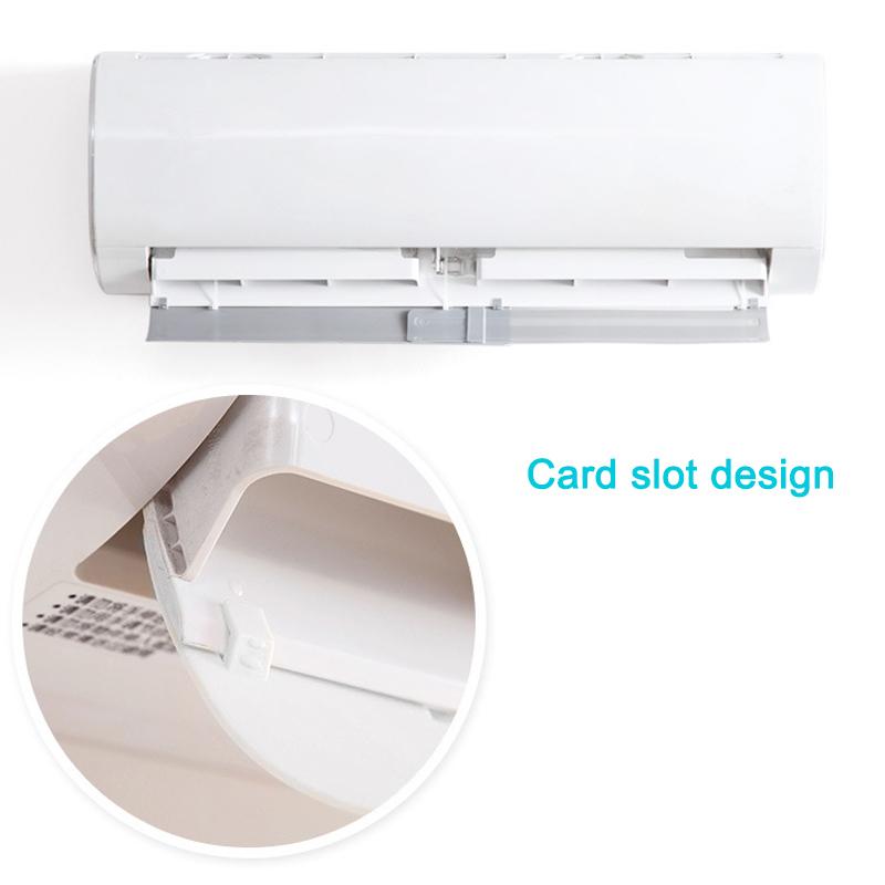Air Conditioner Wind Deflector Retractable Adjustable Anti-Direct Blowing Air Guide Windproof Air Cooled Baffle for Bedroom