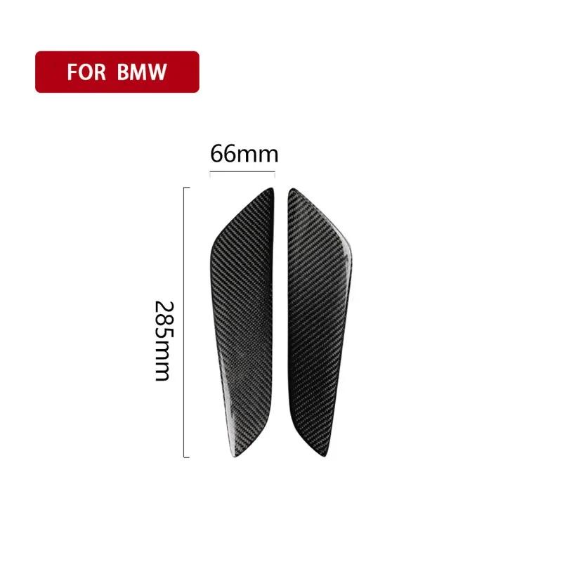 fit For BMW G30 5 Series Carbon Fiber Shark Gills Side Vent Sticker Car-styling Car Front Fender Side Air Vent Cover Accessories