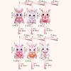 Cute Festival Lantern Material Kits DIY Craft Cartoon Rabbit Lamps  Women