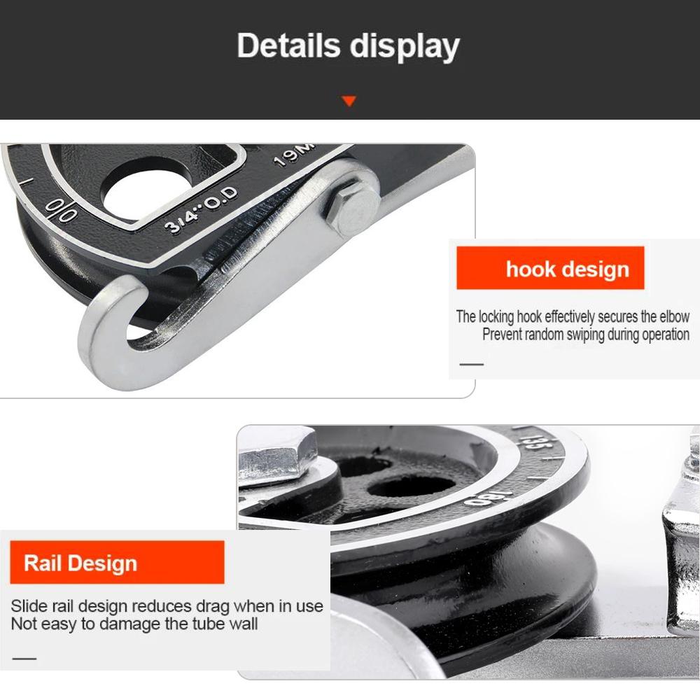 7/8'' 22mm O.D Tubing Manual Pipe Bender for Copper Tube/Aluminum Tube/Thin Iron Tube/ Thin Stainless Steel Tube