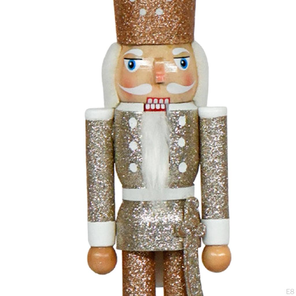 Figurine, King Craft Theme, Christmas Wooden Collectible Decor for Tree